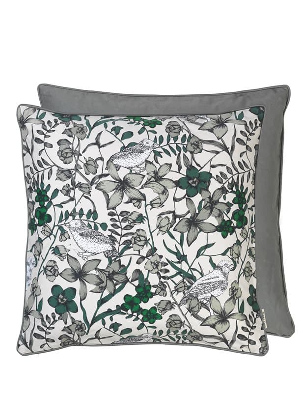 Prydnadskudde Floral Bird