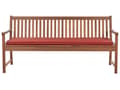 Miniatyrbillede 4 af 9: Hynde til Bænk Rød Polyester 169 x 50 cm Udendørs Bænkhynde til Havebænk UV Modstandsdygtig Vandtæt