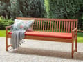 Miniatyrbillede 2 af 9: Hynde til Bænk Rød Polyester 169 x 50 cm Udendørs Bænkhynde til Havebænk UV Modstandsdygtig Vandtæt