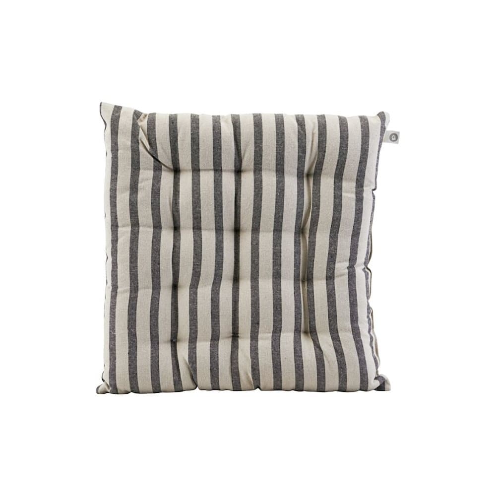 Hynde, Stribet, Sort/Grå, (L: 35 cm, B: 35 cm)