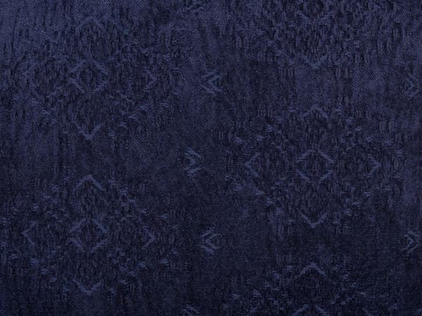 Dekorativ Pude Blå Geometrisk Mønster 45 x 45 cm Retro Glamourøs Design Dekorationstilbehør