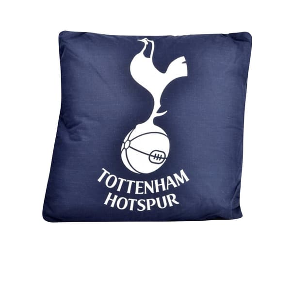Tottenham Hotspur FC Official Football Crest Cushion Navy/White One Size