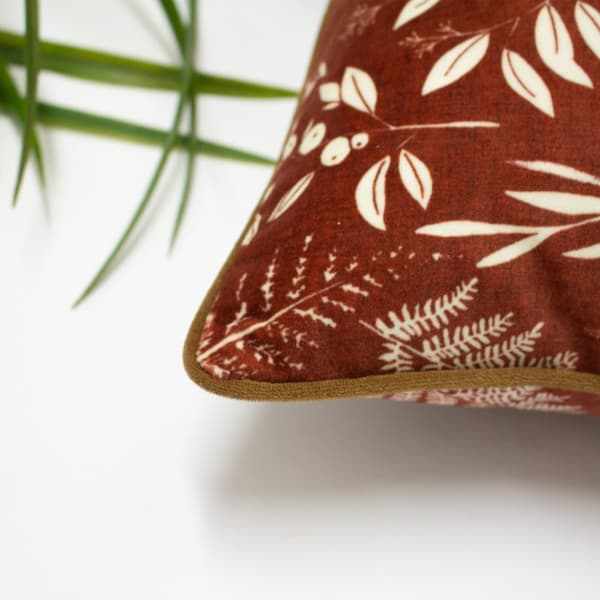Furn Fearne Botanical Print Feather Filled Cushion