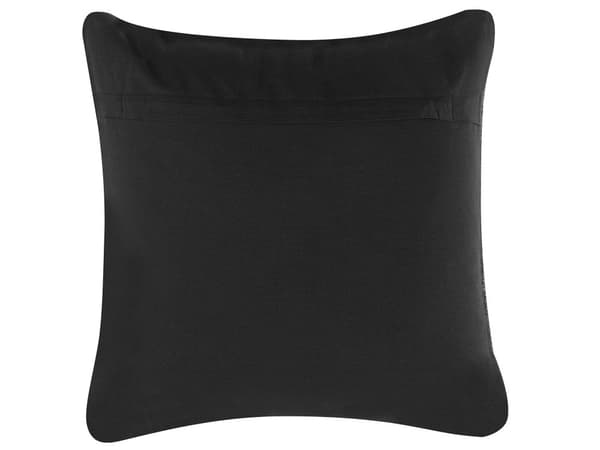 Koristetyyny harmaa puuvilla 45 x 45 cm käsintehty kudottu kohokuvio vetoketjulla neliö boho tyyli