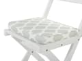 Pikkukuva 6 / 11: Puutarhatuolin istuintyyny mintunvihreä 29 x 38 x 5 cm polyesteri 2 kpl kiinnitysnauhat moderni