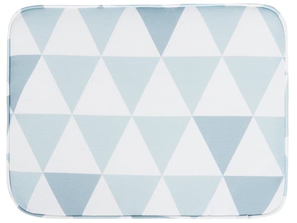Puutarhatuolin istuintyyny sininen 29 x 38 x 5 cm polyesteri 2 kpl kiinnitysnauhat moderni