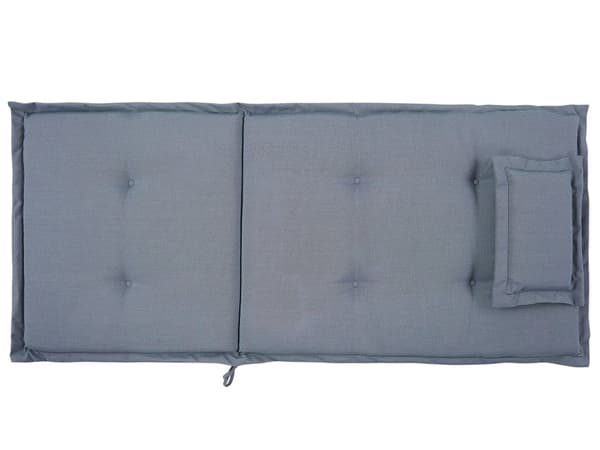 Sæt med 6 havestolepuder Blå polyester sæde ryglænspude Moderne design udendørs pude