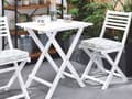 Miniatyrbillede 4 af 11: Hynder til Havestole Grøn Sæt 38 x 29 x 5 cm Klapstole Sammenklappelig til Altan Terrasse Have med Hynder Aftagelige Betræk Vandtæt Udendørs