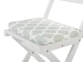 Miniatyrbillede 6 af 11: Hynder til Havestole Grøn Sæt 38 x 29 x 5 cm Klapstole Sammenklappelig til Altan Terrasse Have med Hynder Aftagelige Betræk Vandtæt Udendørs