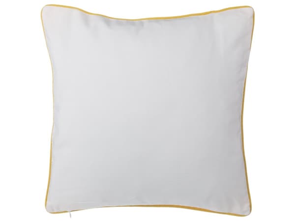 Koristetyyny keltainen 45 x 45 cm neliö 2 kpl setti geometrinen kuvio moderni tyyli