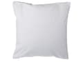 Pikkukuva 6 / 8: Koristetyyny harmaa puuvilla geometrinen kuvio 45 x 45 cm neliö 2 kpl setti