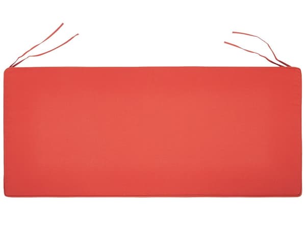 Puutarhapenkin pehmuste tummanpunainen 152 x 54 x 5 cm polyesteri UV-kestävä nauhat moderni