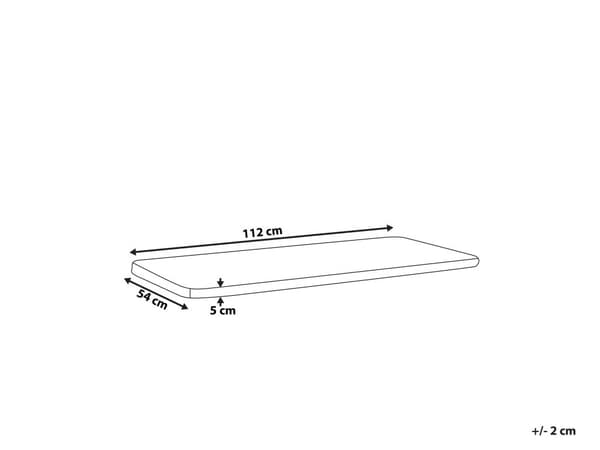 Puutarhapenkin pehmuste tummanpunainen 112 x 54 x 5 cm polyesteri UV-kestävä nauhat moderni