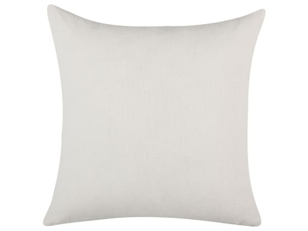 Sæt med 2 Pyntepuder Beige Blomstermønster 45 x 45 cm Blomstermotiv Dekorationstilbehør