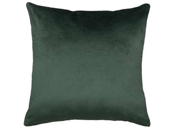 Sæt med 2 Pyntepuder Grøn Velour Palmeblad Blomstermønster 45 x 45 cm Moderne Dekorationstilbehør