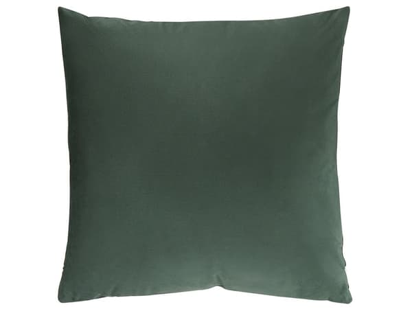 Sæt med 2 Dekorative Velour Pyntepuder Velour Grøn Marokkansk Kløver Folietryk Guld Motiv 45 x 45 cm Dekor Tilbehør