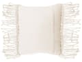 Miniatyrbillede 6 af 9: Sæt med 2 dekorative pyntepuder beige Bomuld Macramé 45 x 45 cm reb hæklet med kvaster og Boho Retro Dekor tilbehør nem pleje