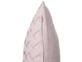 Miniatyrbillede 7 af 8: Pyntepudesæt 2 stk Lyserød Kunstruskind 45x45 cm Glam Moderne Design Pyntepuder Pyntepude Sæt Hynder Hynde Pude Puder Stue Indretning Tilbehør