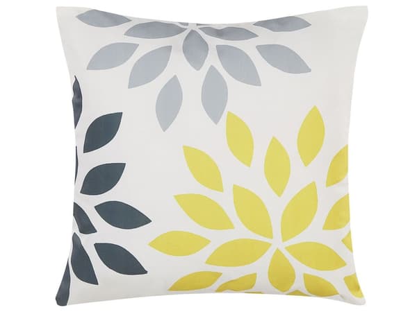 Ulkokoristetyyny monivärinen polyesteri 45 x 45 cm neliö 2 kpl setti kukkakuvio