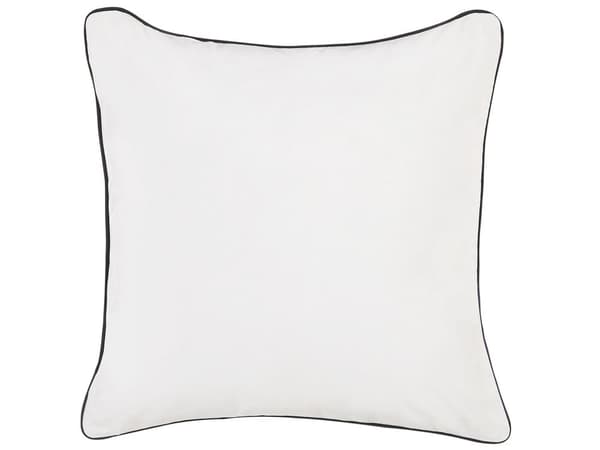 Pyntepudesæt 2 stk Velour Hvid Sort Grå Multifarvet 45x45 cm Stue Indretning Moderne Stil