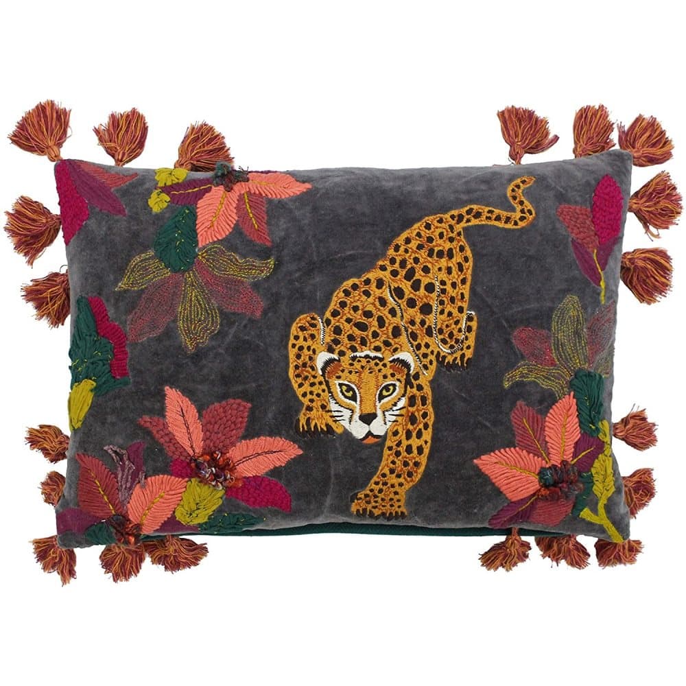 Paoletti Kenzie Cheetah Feather Filled Cushion
