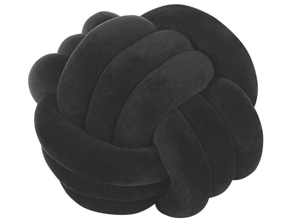 Solmutyyny musta ø 30 cm samettinen vaahtomuovitäyte