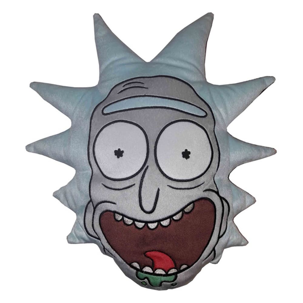 Rick And Morty Character Face Cushion