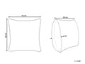 Miniatyrbillede 3 af 6: Pyntepude Multifarvet Polyester 45 x 45 cm Moderne Lille Firkantet Sofapude til Stuen Abstrakt Ansigtsmotiv Design Pude Tilbehør Soveværelse