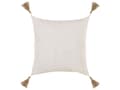 Miniatyrbillede 5 af 7: Pyntepudesæt 2 stk Lys Beige Polyester 45x45 cm Moderne Design Firkantet Pyntepuder Pyntepude Pude Sæt