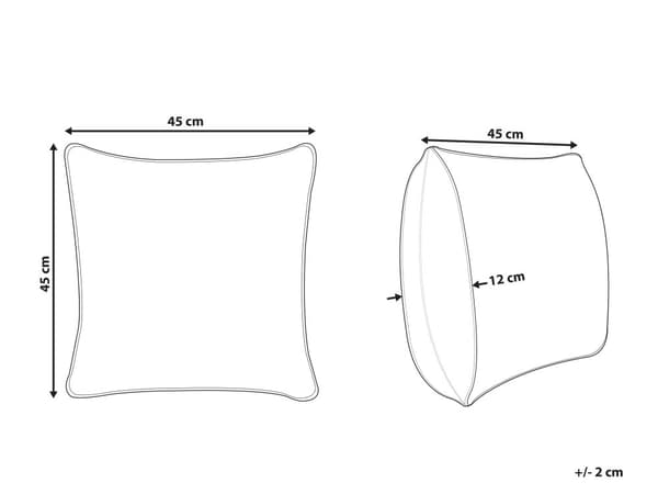 Pyntepude Gul Hvid Sort Bomuld Polyester 45x45 cm Moderne Skandinavisk Design Firkantet Pyntepuder Puder Pudebetræk Stue Indretning Legetøj