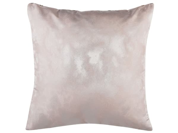 Koristetyyny vaaleanpunainen 45 x 45 cm kangas polyesteritäyte 2 kpl trellis-kuvio irrotettava päällinen