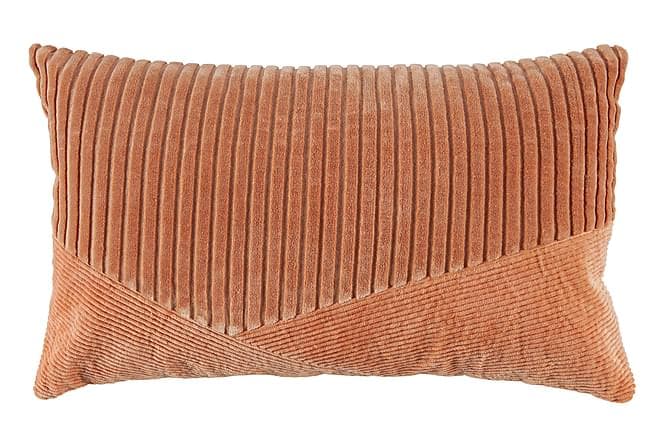 Welts Pyntepude 30x50 cm Fersken/Velour
