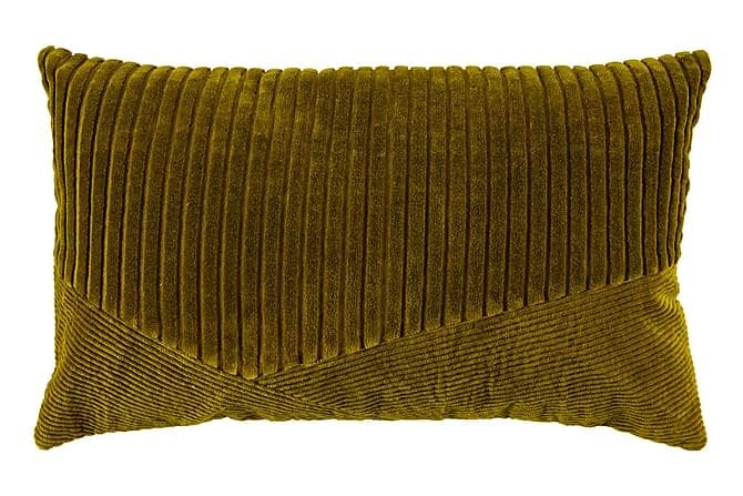 Welts Pyntepude 30x50 cm Oliven/Velour