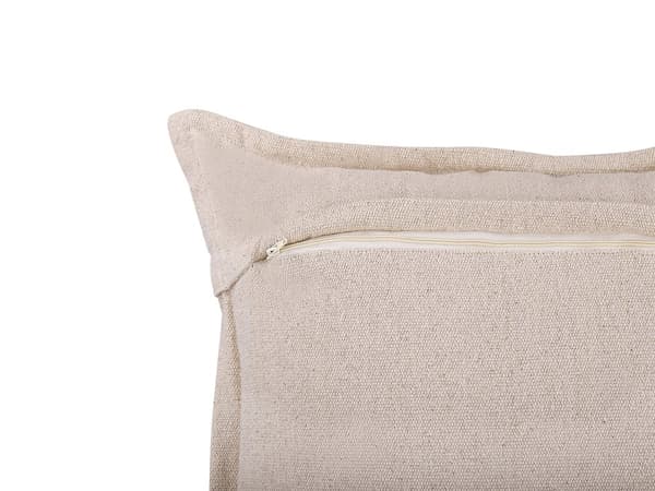 Koristetyyny beige/musta 45 x 45 cm neliö kuviollinen boho tyyli