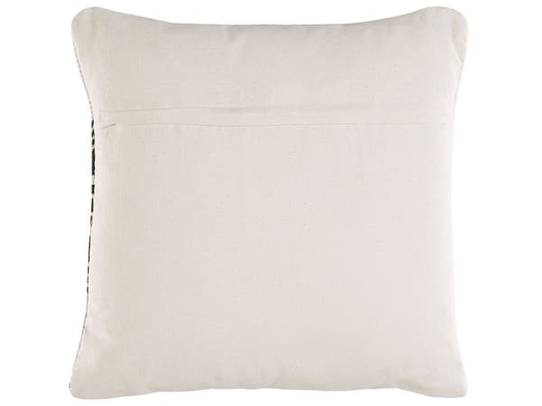 Koristetyyny mustavalkoinen puuvilla 45 x 45 cm irrotettava päällinen 2 kpl