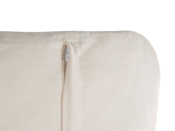 Koristetyyny mustavalkoinen puuvilla 45 x 45 cm irrotettava päällinen 2 kpl
