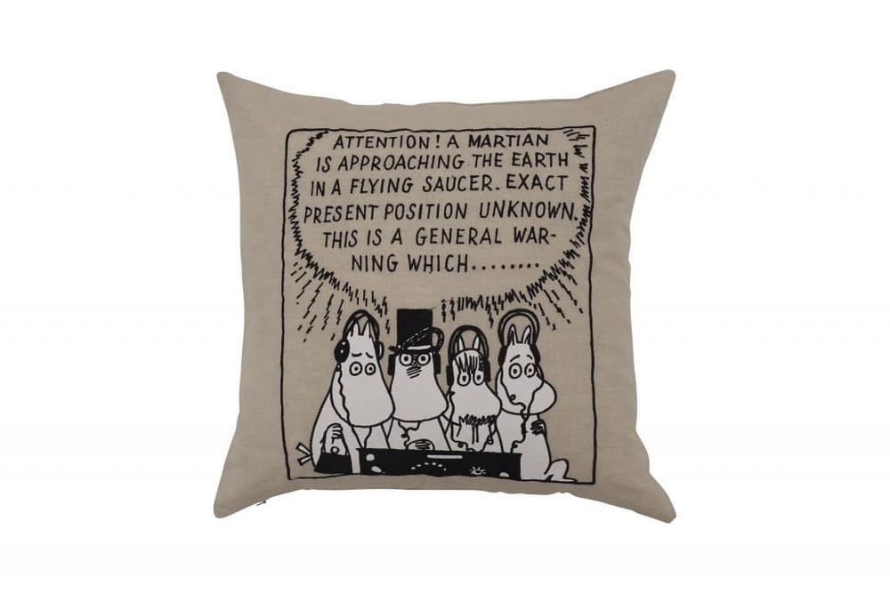 MOOMIN Kuddfodral 50x50 Brun