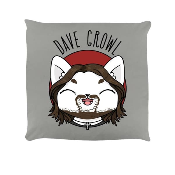VI Pets Dave Growl Filled Cushion Grey One Size