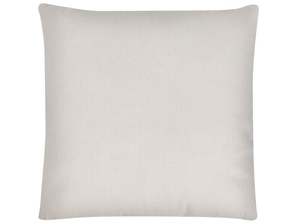 Koristetyyny harmaa polyesteria 45 x 45 cm geometrisillä kuvioilla ja hapsuilla 2 kpl