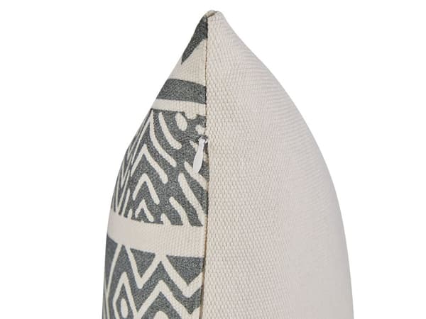 Moderne Pyntepuder Grå beige Polyester Bomuld Sæt 45 x 45 cm Boho Aftagelige Geometrisk Betræk Mønster Frynser Stue Soveværelse Nem Pleje