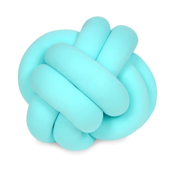 Kudde - Knutkudde - Knot Stor Boll - Turkos