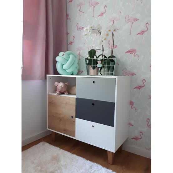 Kudde - Knutkudde - Knot Stor Boll - Mint