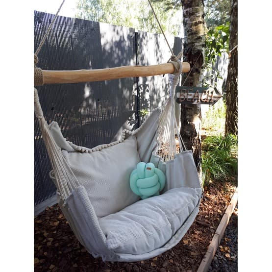 Kudde - Knutkudde - Knot Liten Boll - Mint