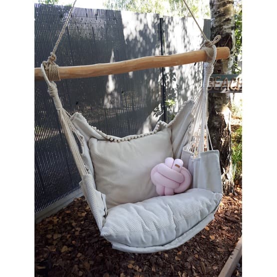 Kudde - Knutkudde - Knot Liten Boll - Rosa
