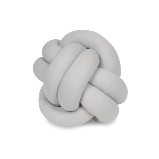 Kudde - Knutkudde - Knot Liten Boll - Grå