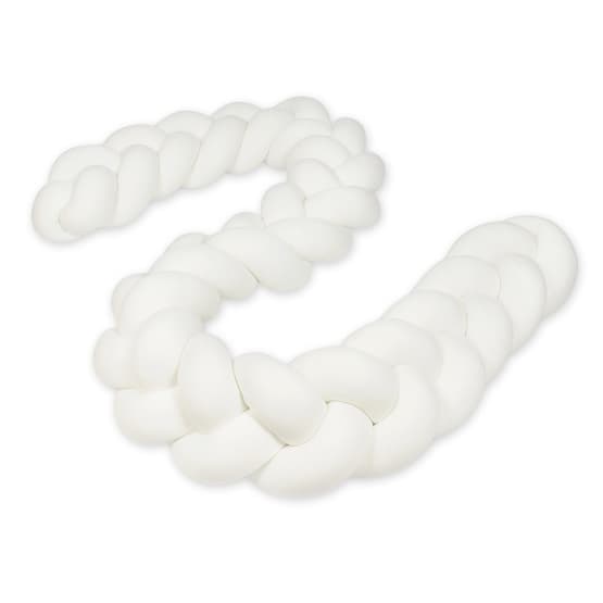 Kudde - Knutkudde - Knot Tvådelad Fläta - Ecru