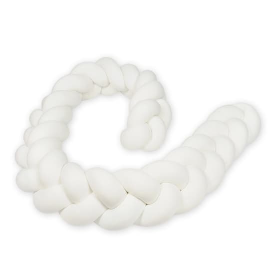 Kudde - Knutkudde - Knot Tvådelad Fläta - Ecru