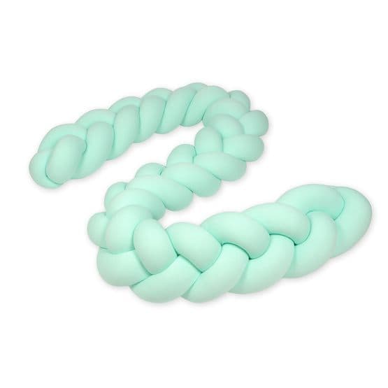 Kudde - Knutkudde - Knot Tvådelad Fläta - Mint