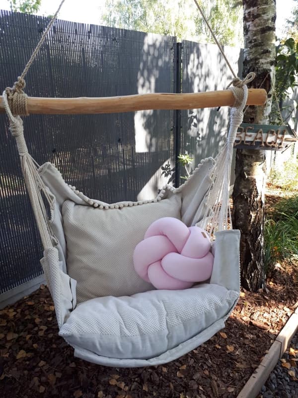 Knudepude - knudepude - pyntepude - pyntepude - 40x36cm - lys pink
