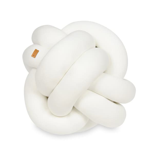 Knudepude - knudepude - pyntepude - pyntepude - 35x35cm - creme